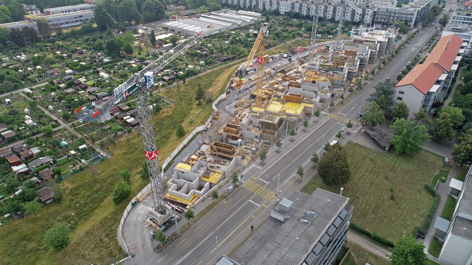 Neubauprojekt Burgfelderstrasse In Basel